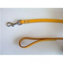 岡野製作所 ソフトなめし引皮 #18 イエロー【ペット用品】【リード】
