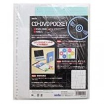 セキセイ CD／DVD追加用替ポケット DVD-1006 6枚