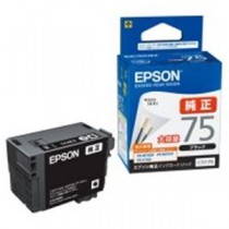 EPSON エプソン インクカートリッジ 純正 【ICBK75】 ブラック(黒)