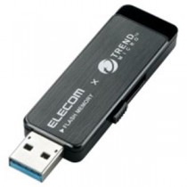 エレコム(ELECOM) セキュリティUSBメモリ黒32GB MF-TRU332GBK