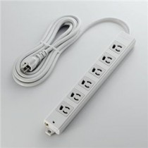 ELECOM（エレコム） EU RoHS指令準拠 二重構造工事用タップ T-WRM3630LG_RS