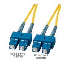 サンワサプライ 光ファイバケーブル HKB-SCSC1-02L