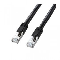 サンワサプライ PoE CAT6LANケーブル（10m） KB-T6POE-10BK