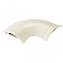 （まとめ）エレコム ELECOM 床用モール 平面曲がり LD-GAM37A 45mm 【×6セット】