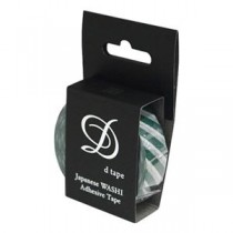 (業務用セット) 和紙マスキングテープD tape／ストライプ／15MM／グリーン DT15-STRIPE-G【×20セット】