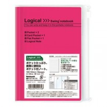 (業務用セット) スイング ロジカル カバーノート／A6 文庫サイズ PB-A602P【×20セット】