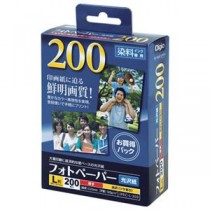 (業務用セット) フォトペーパー／光沢紙／L判／200枚 超厚手・強光沢 JPEC-L-200【×5セット】