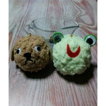 まきぐるみのバッグチャーム