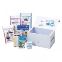 （まとめ） 白十字 救急セット BOX型 救急セット【×2セット】