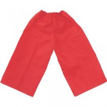 (まとめ)アーテック 衣装ベース 【S ズボン】 不織布 レッド(赤) 【×15セット】