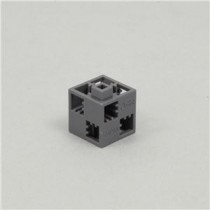 (まとめ)アーテック Artecブロック/カラーブロック 【基本四角】 24pcs ABS製 グレー(灰) 【×15セット】