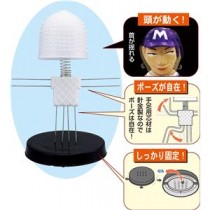 (まとめ)アーテック 首ふり人形芯材 プルルホワイト付 【×15セット】