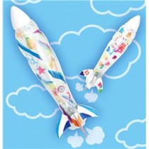 (まとめ)アーテック おえかきロケット 【×30セット】