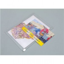 (まとめ)アーテック A5ファイル チャック付ポケット 【×60セット】