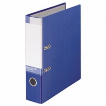 (まとめ) ライオン事務器 レバーアーチファイル A4タテ 2穴 470枚収容 背幅74mm 青 No.1083 1冊 【×4セット】