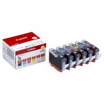 （まとめ） キヤノン Canon インクタンク BCI-7e／6MP 6色マルチパック 1018B002 1箱（6個：各色1個） 【×3セット】