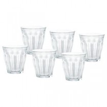(まとめ) デュラレックス ピカルディー 250ml クリア 1セット(6個) 【×2セット】