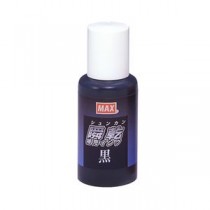 （まとめ） マックス 瞬乾スタンプ台専用補充インク 30ml 黒 SA-30クロ 1個 【×10セット】