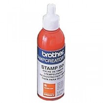 (まとめ) ブラザー BROTHER スタンプ用補充インク 朱 20cc PRINKV 1本 【×5セット】