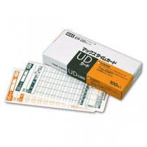 (まとめ) マックス タイムレコーダ用カード ER-UDカード ER90199 1パック(100枚) 【×3セット】