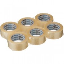 (まとめ) 積水化学 シュープリームテープE No.882 48mm×100m 透明 P30AST3 1パック(6巻) 【×4セット】