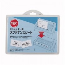 (まとめ) アコ・ブランズ シュレッダー用 メンテナンスシート OP12S 1パック(12枚) 【×5セット】
