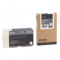 （まとめ） エプソン EPSON インクカートリッジ ブラック Lサイズ ICBK54L 1個 【×3セット】