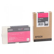 （まとめ） エプソン EPSON インクカートリッジ マゼンタ Lサイズ ICM54L 1個 【×3セット】