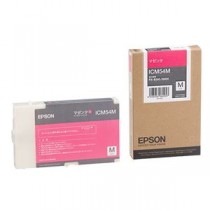 （まとめ） エプソン EPSON インクカートリッジ マゼンタ Mサイズ ICM54M 1個 【×3セット】