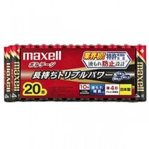 （まとめ） マクセル アルカリ乾電池 ボルテージ 単4形 LR03（T） 20P 1パック（20本） 【×3セット】