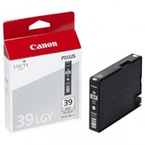 （まとめ） キヤノン Canon インクタンク PGI-39LGY ライトグレー 4860B001 1個 【×3セット】