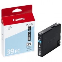 （まとめ） キヤノン Canon インクタンク PGI-39PC フォトシアン 4864B001 1個 【×3セット】