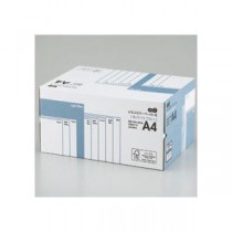 （まとめ） TANOSEE αエコカラーペーパーII A4 ライトブルー 業務用パック 1箱（5000枚：500枚×10冊） 【×10セット】