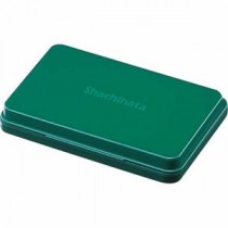 (まとめ) シヤチハタ スタンプ台 中形 緑 HGN-2-G 1個 【×5セット】