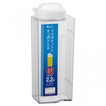 （まとめ） アスベル 水差しポット ドリンクビオ 2.2L 8213-D221 1個 【×5セット】
