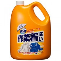 (まとめ) 花王 液体ビック 作業着洗い 業務用 4.5kg 1本 【×2セット】
