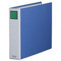 (まとめ) キングファイル スーパードッチ(脱・着)イージー B4ヨコ 500枚収容 背幅66mm 青 2495EA 1冊 【×10セット】