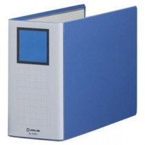 (まとめ) キングファイル スーパードッチ(脱・着)イージー A4ヨコ 1000枚収容 背幅116mm 青 2480A 1冊 【×10セット】