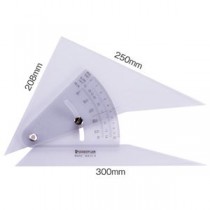 (まとめ) ステッドラー マルス 勾配三角定規 25cm 964 51-10 1個 【×2セット】
