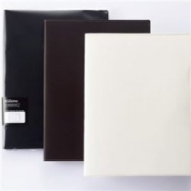 (まとめ) プロッシモ リサイクルレザーファイル A4 背幅15mm ブラック PRORLFA4BK 1冊 【×2セット】