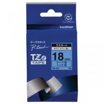 （まとめ） ブラザー BROTHER ピータッチ TZeテープ ラミネートテープ 18mm 青／黒文字 TZE-541 1個 【×6セット】