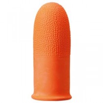 （まとめ） TANOSEE 指サック 大 業務用パック 1パック（50個） 【×4セット】