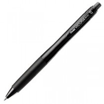 （まとめ） ぺんてる 油性ボールペン ビクーニャ エックス 0.7mm 黒 BX107A-A 1セット（10本） 【×5セット】