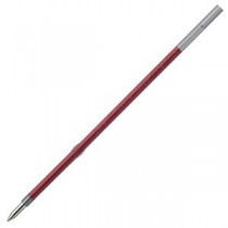 （まとめ） ぺんてる 油性ボールペン ビクーニャ専用リフィル 0.7mm 赤 XBXM7H-B 1セット（10本） 【×5セット】