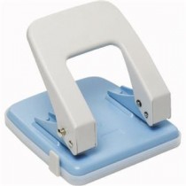 （まとめ） ソニック 2穴パンチ 特大 36枚穿孔 青 DA-301-B 1セット（3台） 【×2セット】