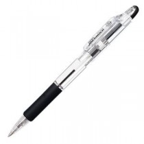 (まとめ) ゼブラ 油性ボールペン ジムノック 0.7mm 黒 KRB-100-BK 1セット(10本) 【×5セット】