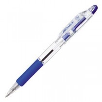 (まとめ) ゼブラ 油性ボールペン ジムノック 0.7mm 青 KRB-100-BL 1セット(10本) 【×5セット】