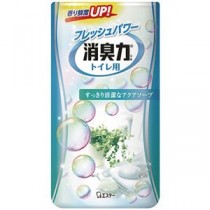 (まとめ) エステー トイレの消臭力 アクアソープ 400ml 1セット(3個) 【×5セット】