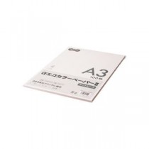 （まとめ） TANOSEE αエコカラーペーパーII A3 ライトピンク 少枚数パック 1冊（100枚） 【×5セット】