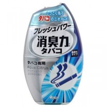（まとめ） エステー お部屋の消臭力 タバコ用 アクアシトラスさわやかな香り 400ml 1セット（3個） 【×5セット】
